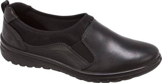 Flexi 3530 Women Black Shoes Leather