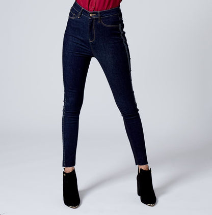 Atmosphere Dnm RIBA Women Indigo Blue jeans casual