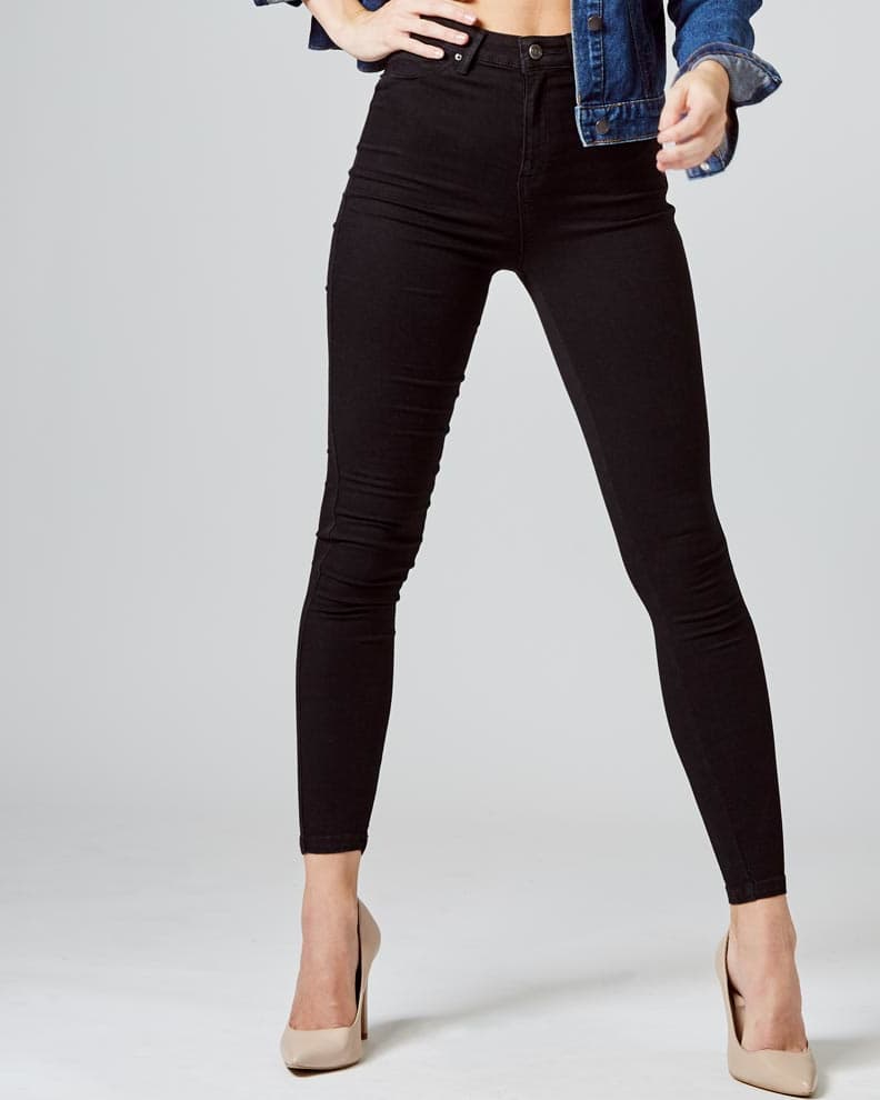 Atmosphere Dnm 5685 Women Black jeans casual