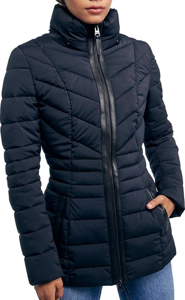 Holly Land 1037 Women Navy Blue coat / jacket