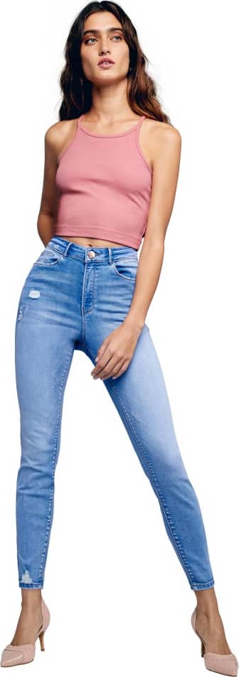 Atmosphere Dnm 7730 Women Blue jeans casual