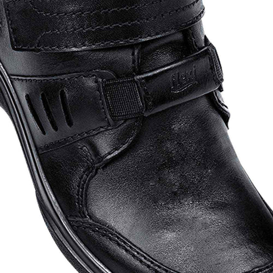 Flexi 2105 Boys' Black Boots Leather - Beef Leather