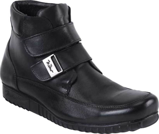 Michel Domit 6V01 Men Black Boots Leather