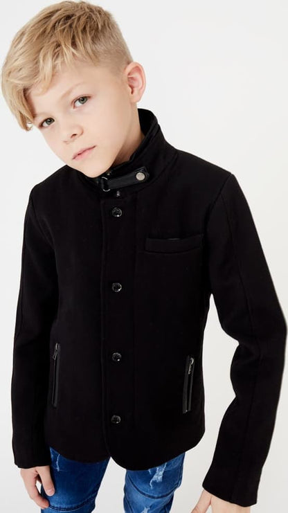 Kebo Kids 732 Boys' Black coat