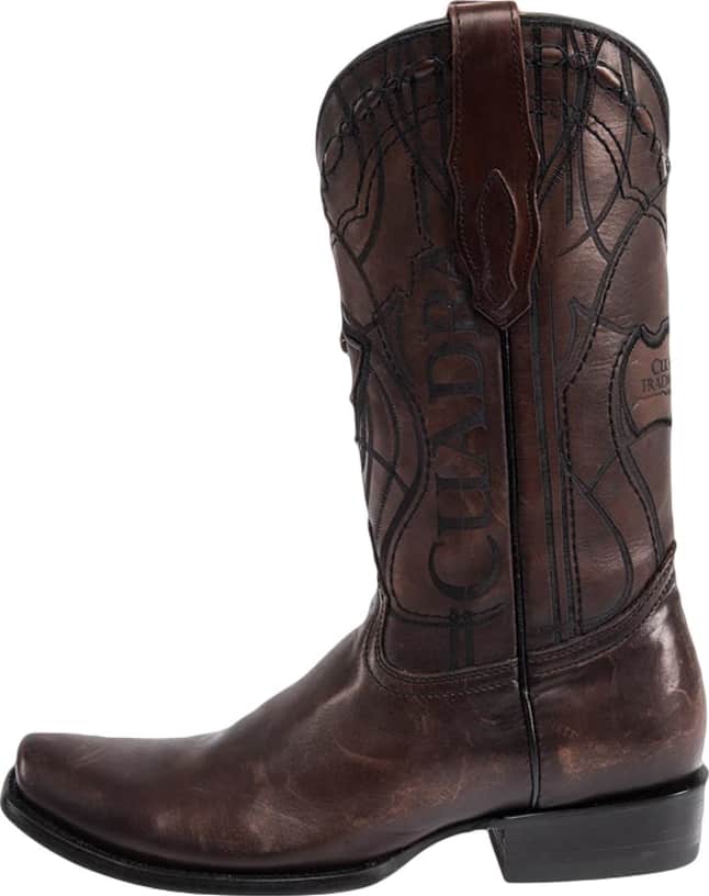Cuadra 1NRS Men Brown Cowboy knee-high boots Leather