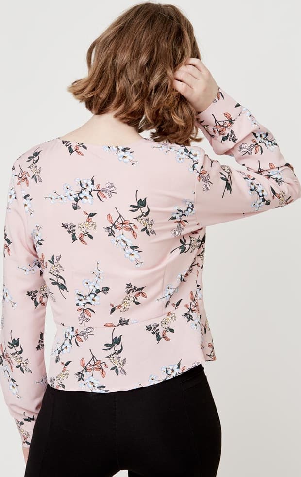 Holly Land AS33 Women Pale Pink Blouse