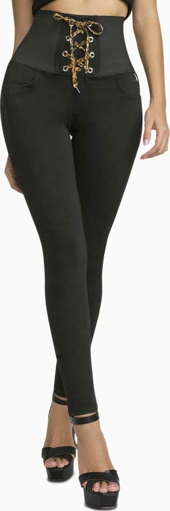 Seven Eleven 8558 Women Black jeans casual