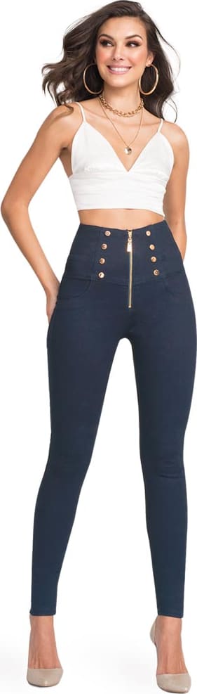 Seven Eleven 8542 Women Indigo Blue jeans casual