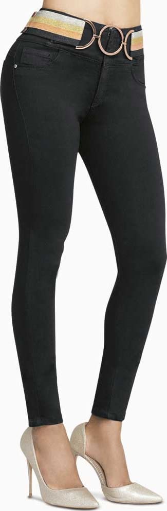 Seven Eleven 8757 Women Black jeans casual