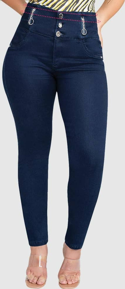 Seven Eleven 8580 Women Indigo Blue jeans casual