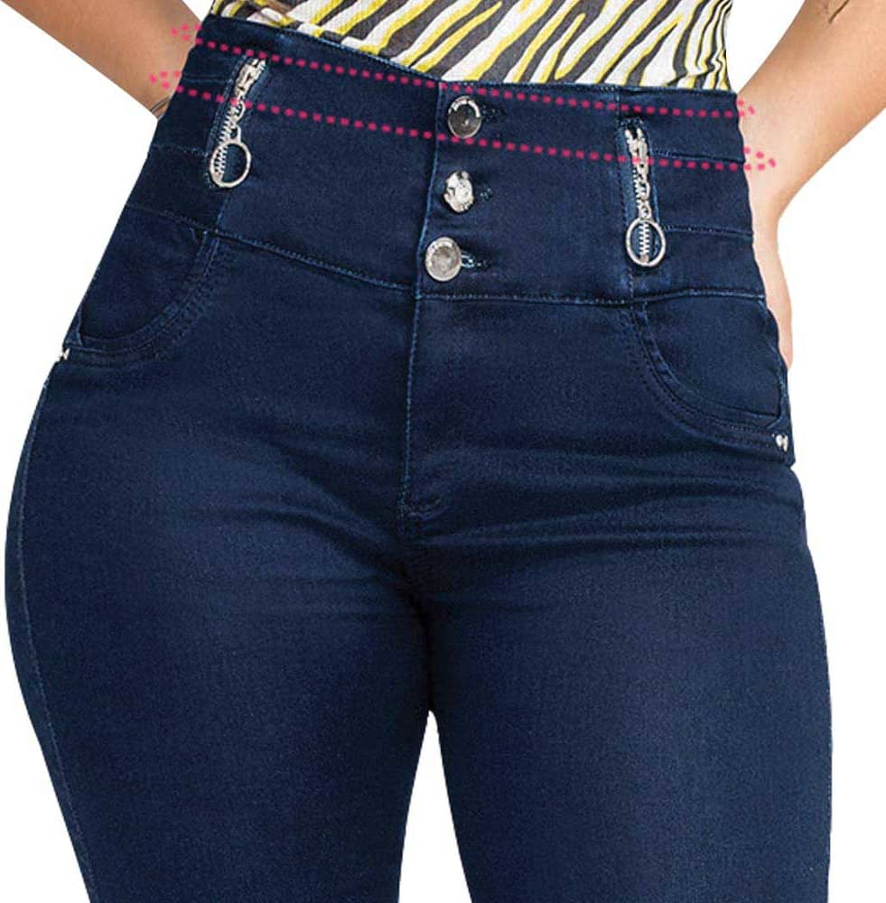 Seven Eleven 8580 Women Indigo Blue jeans casual