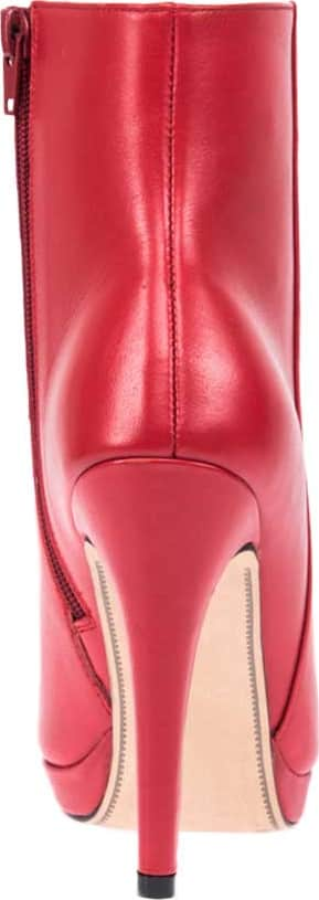 Efe 3914 Women Red Boots Leather - Beef Leather