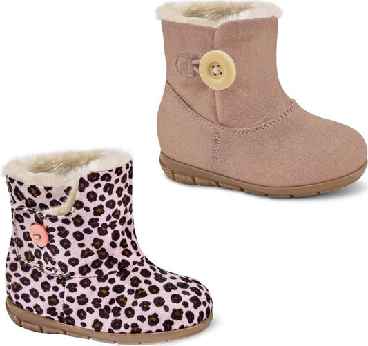 Nonno Bebes 5011 Girls' Multicolor 2 pairs kit Ugg Boots