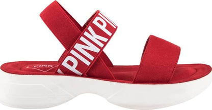 Pink By Price Shoes 732B Women Red Sandals