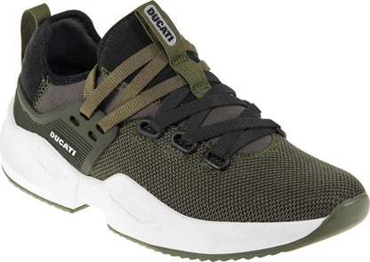 Ducati 8468 Men Olive Green urban Sneakers