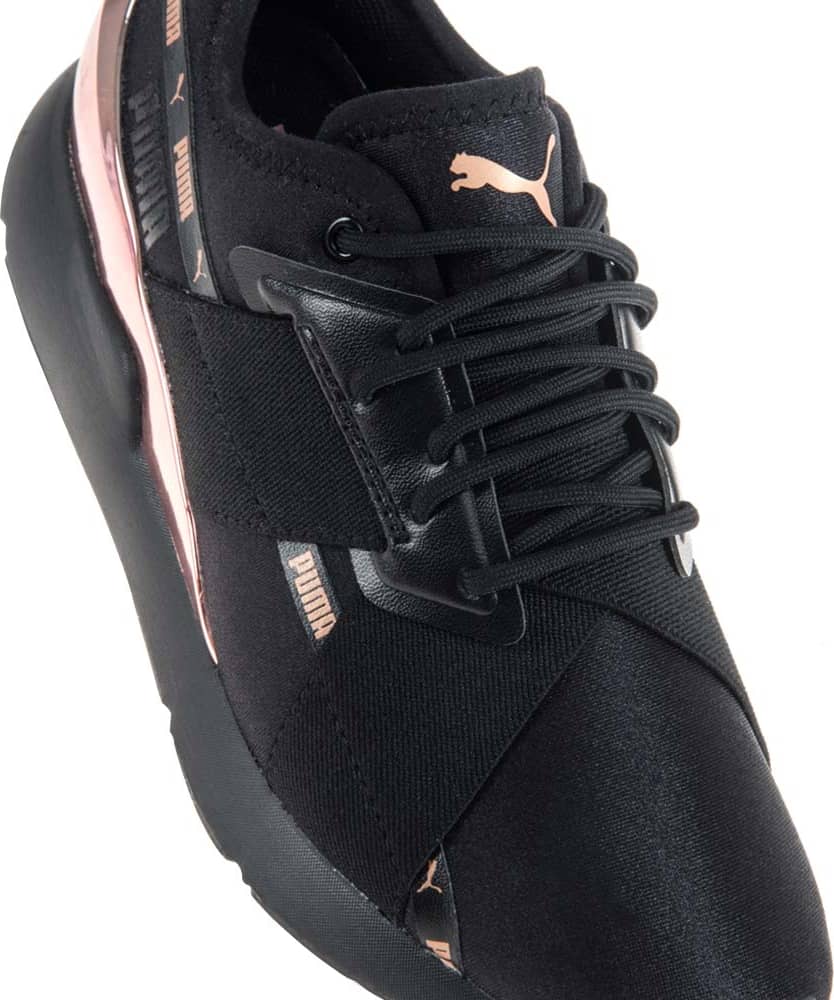 Puma 3801 Women Black urban Sneakers