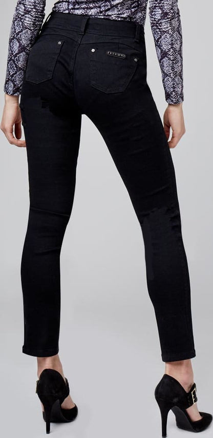 Fergino PS3 Women Black jeans casual