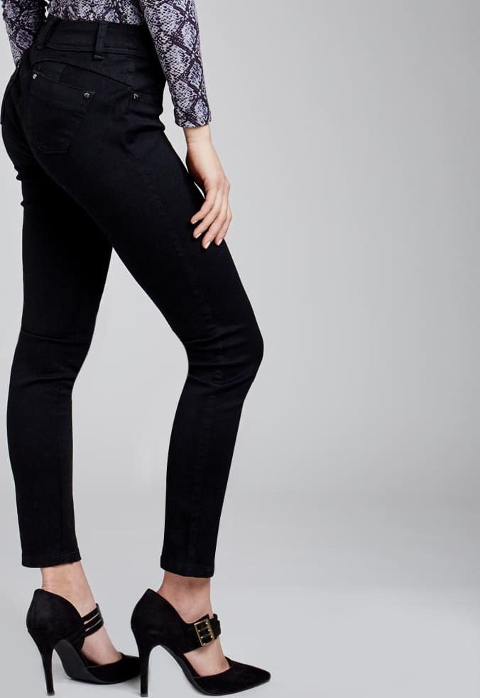 Fergino PS3 Women Black jeans casual