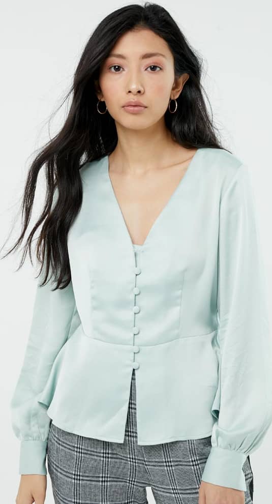 Holly Land 2119 Women Azul Menta Blouse