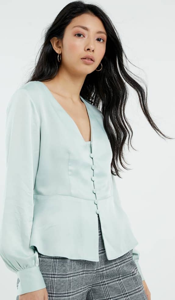 Holly Land 2119 Women Azul Menta Blouse