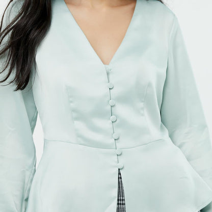 Holly Land 2119 Women Azul Menta Blouse