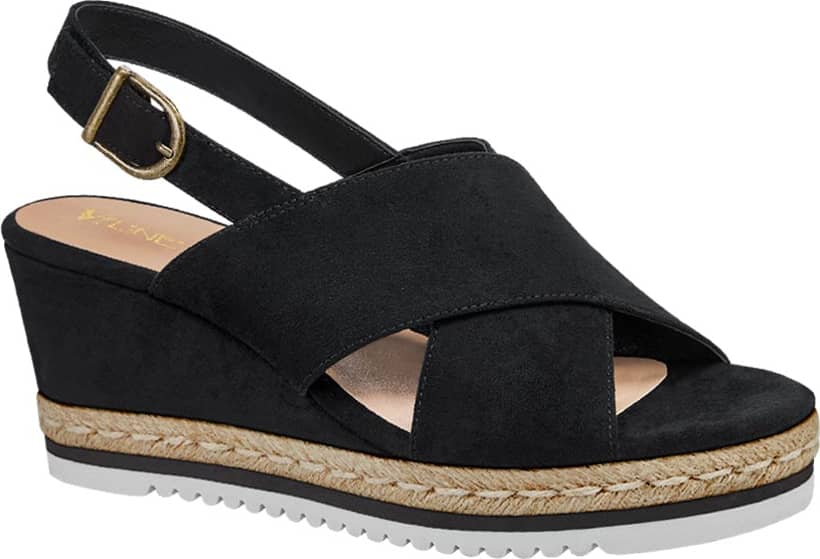 Vi Line 1523 Women Black Sandals