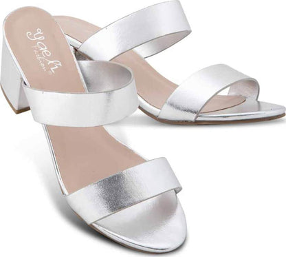 Yaeli Fashion HT76 Women Silver Swedish shoes