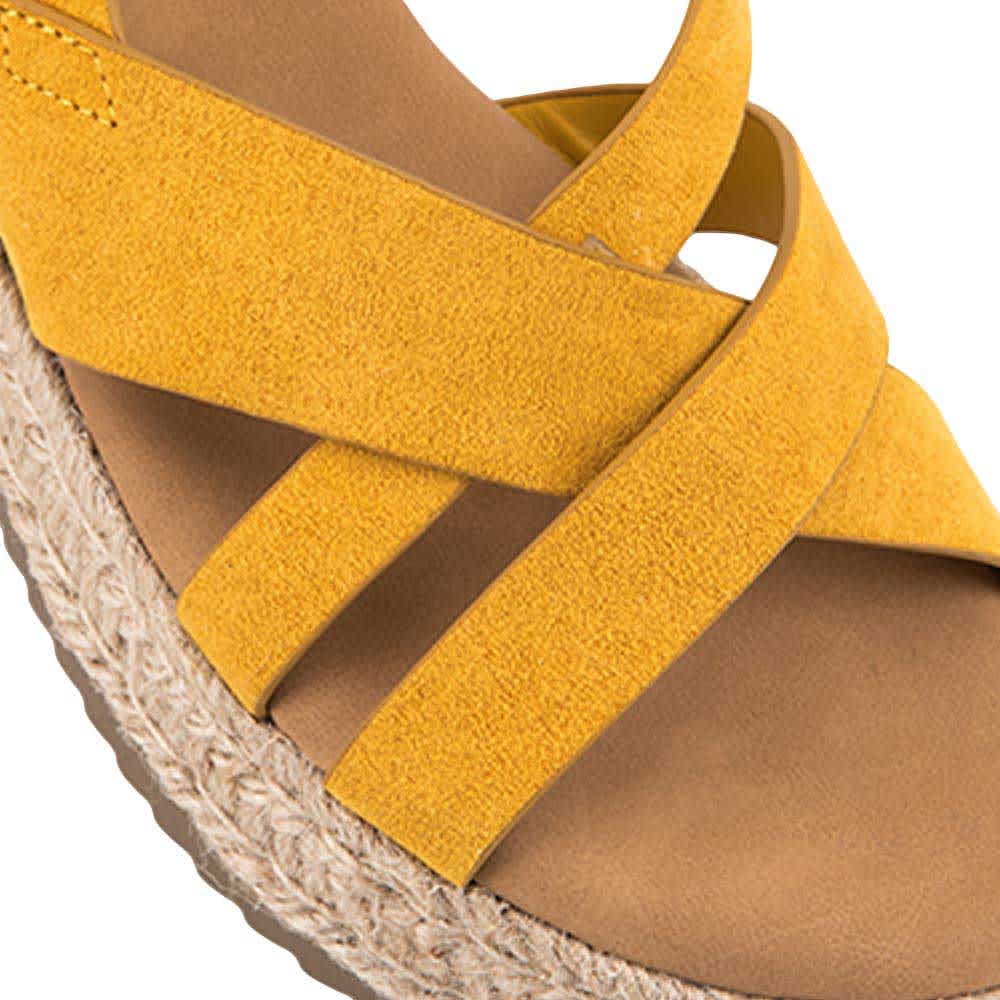 Vi Line Fashion TE23 Women Yellow Sandals