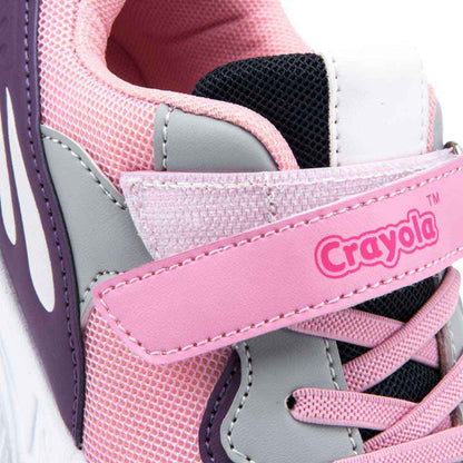 Crayola 792F Girls' Pink urban Sneakers