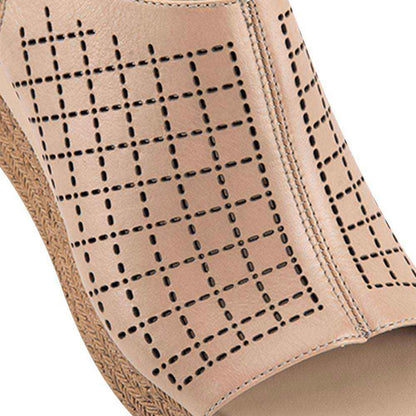 Flexi 3102 Women Beige Booties Leather - Beef Leather