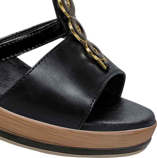 Flexi 0706 Women Black Sandals