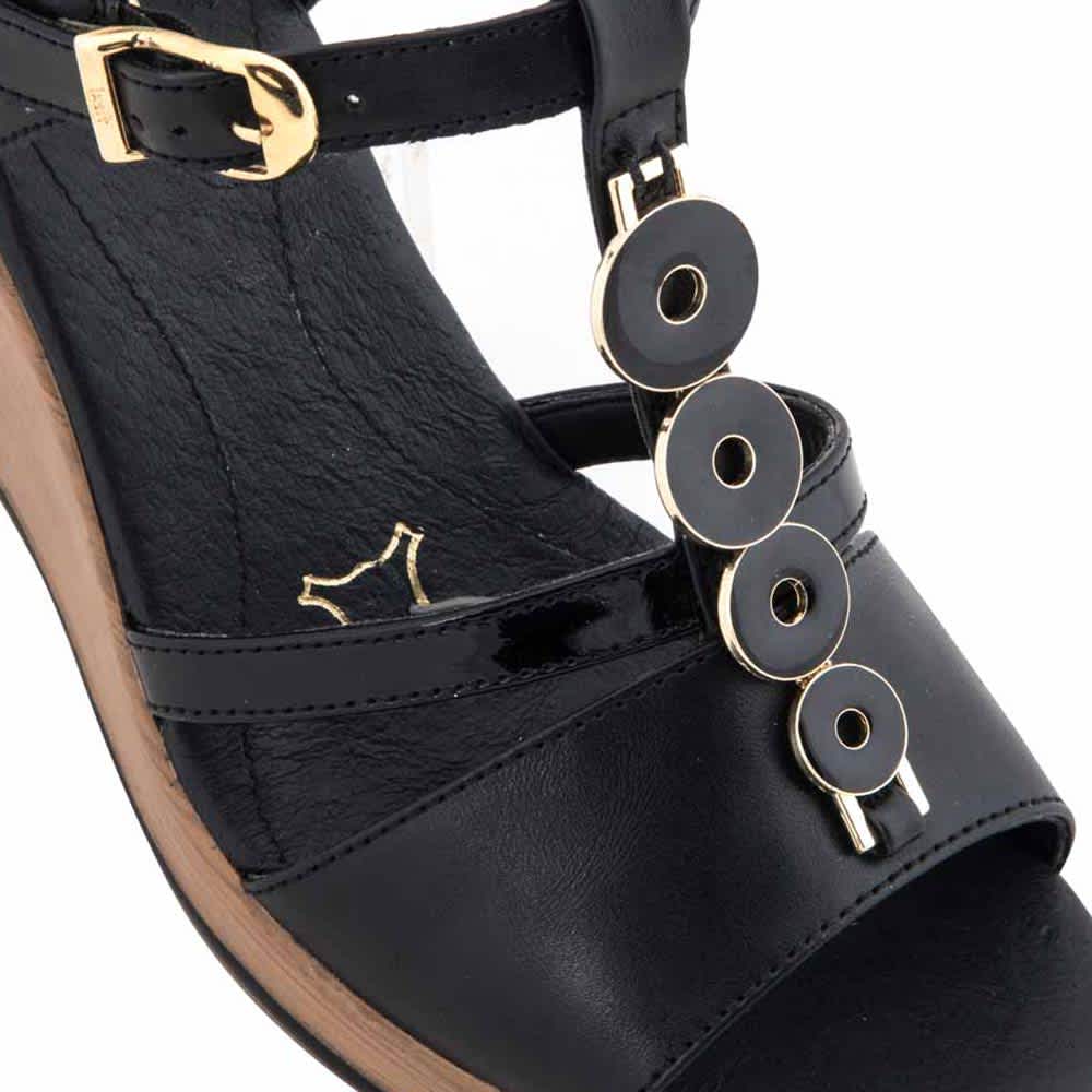 Flexi 0706 Women Black Sandals