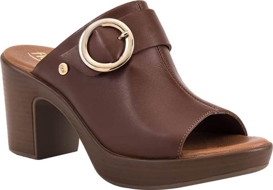 Flexi 2902 Women Brown Swedish shoes Leather - Beef Leather
