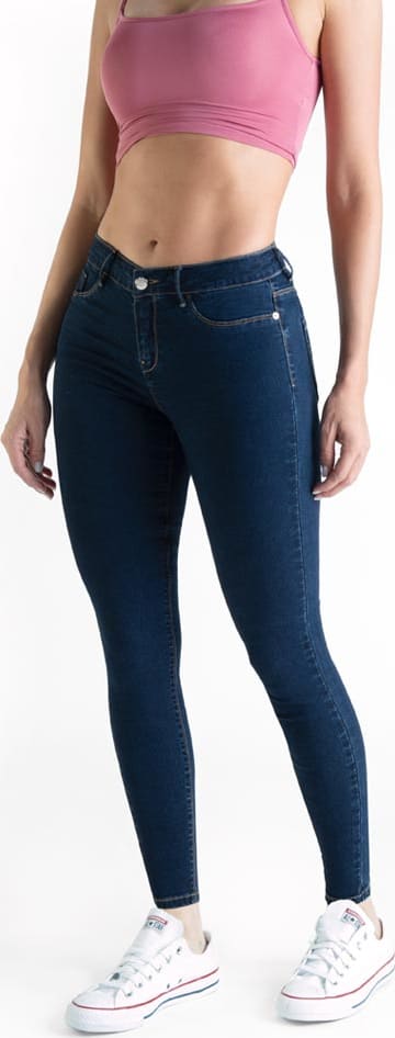 Atmosphere Dnm 0344 Women Indigo Blue jeans casual