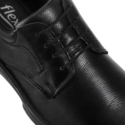 Flexi 2801 Men Black Shoes Leather - Beef Leather