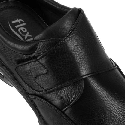 Flexi 2804 Men Black Shoes Leather
