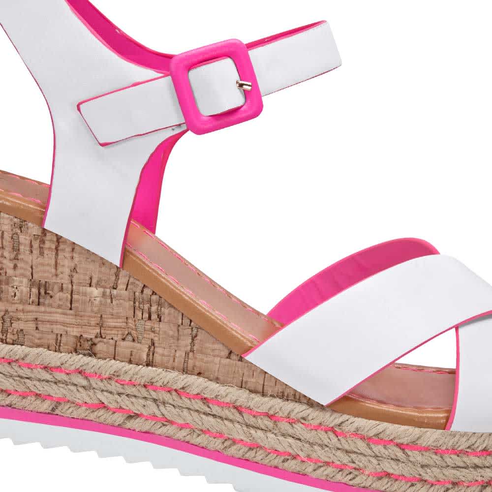 Vi Line Fashion 2281 Women White Sandals