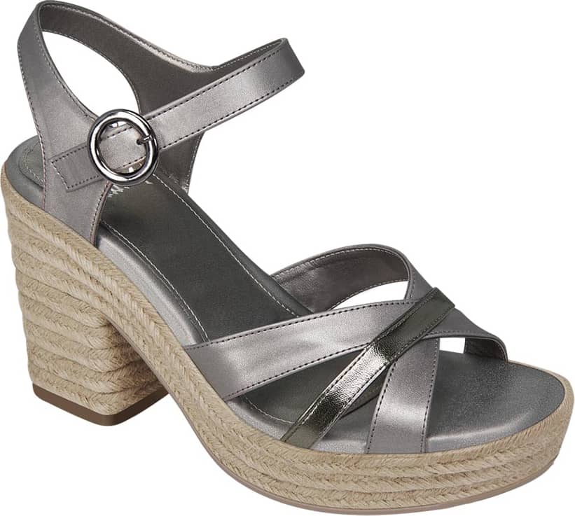 Sao Paulo 1907 Women Pewter Sandals