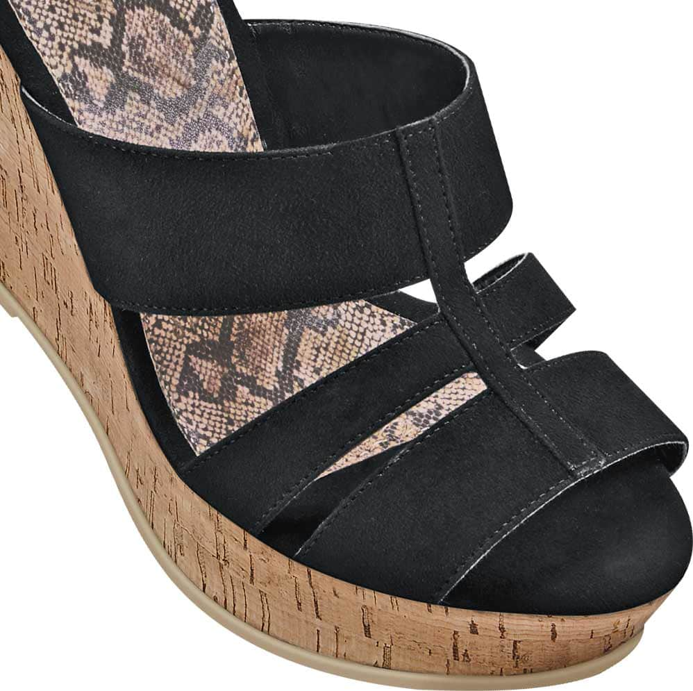 Vi Line 3546 Women Black Sandals