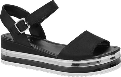 Vi Line 1577 Women Black Sandals