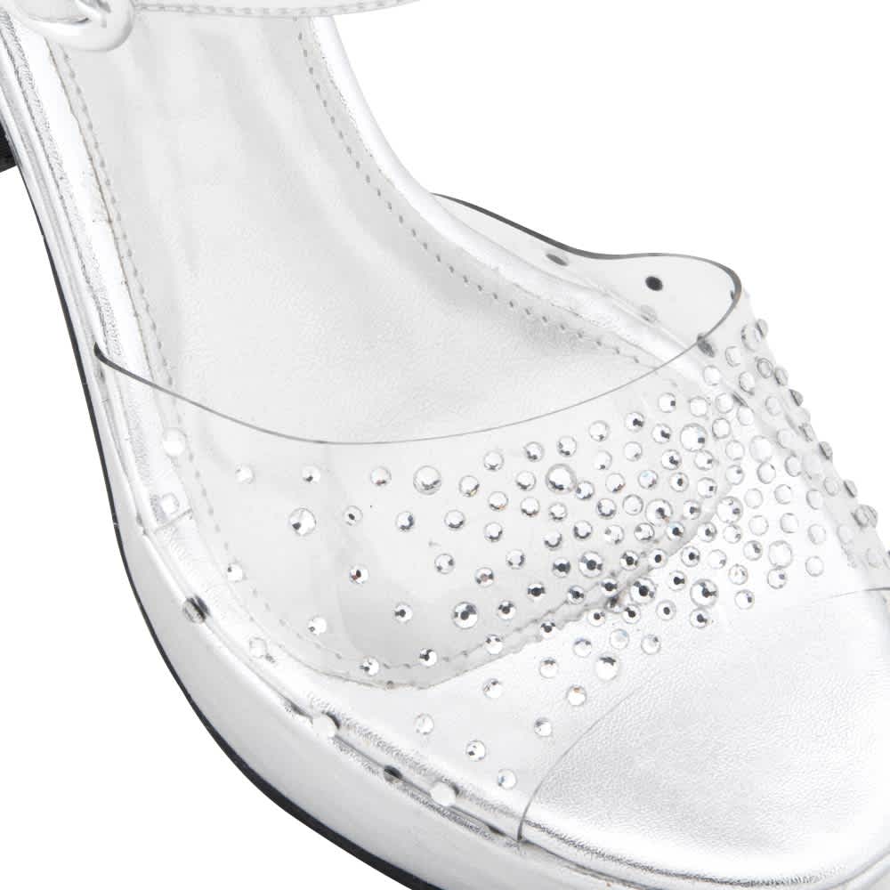 Molto Bello 1157 Women Silver Sandals