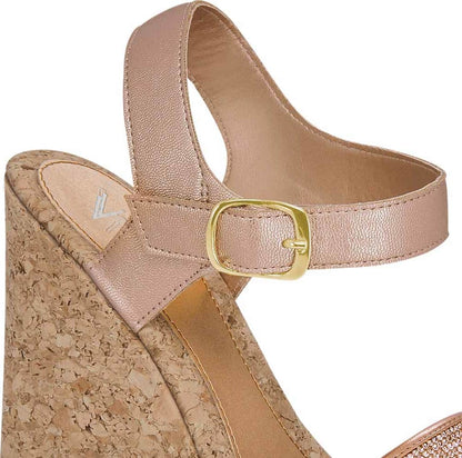 Vi Line 1563 Women Rosegold Sandals