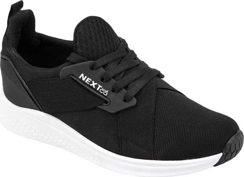 Next & Co 874 Women Black Walking Sneakers