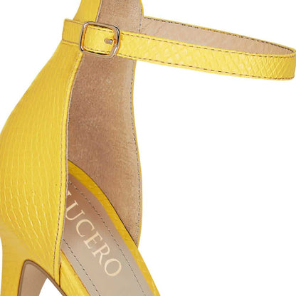 Lucero 4214 Women Yellow Sandals