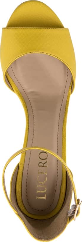 Lucero 4214 Women Yellow Sandals
