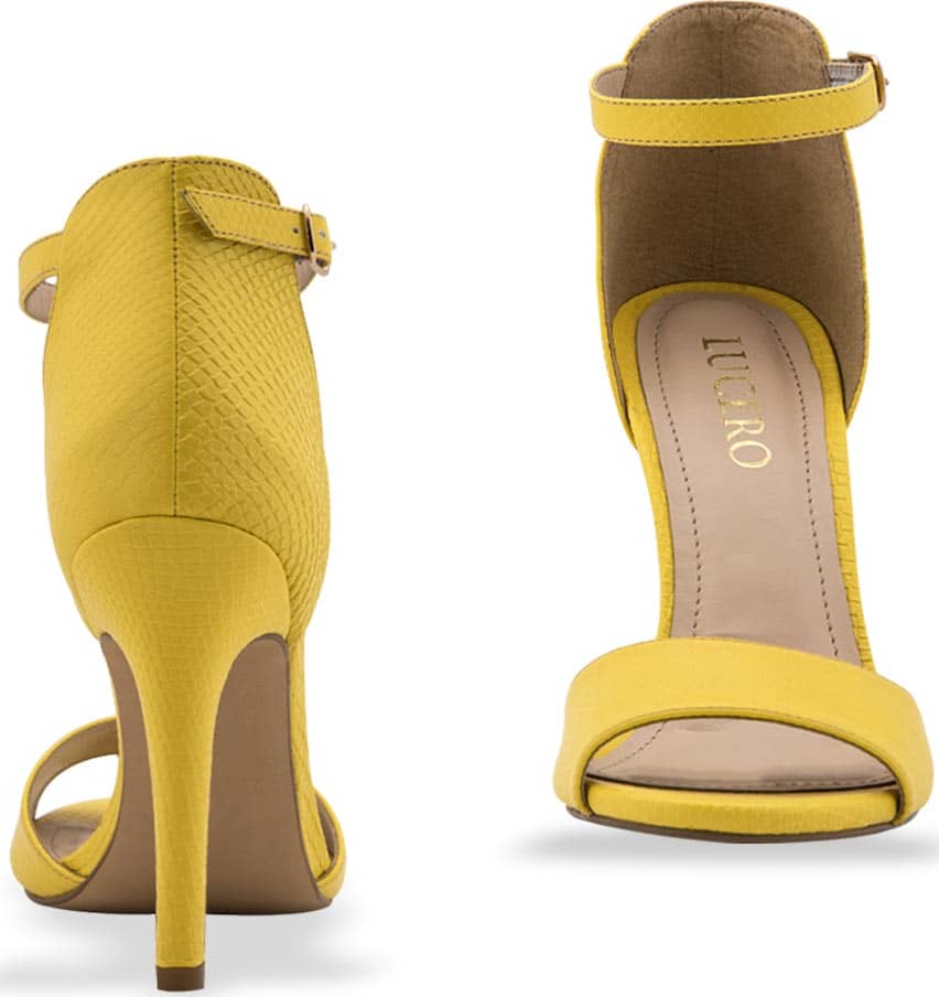 Lucero 4214 Women Yellow Sandals