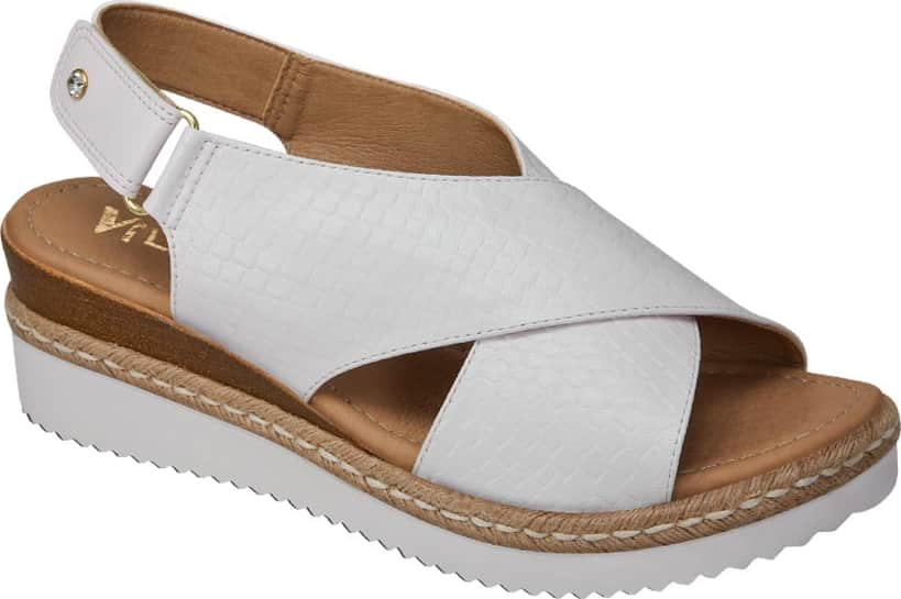 Vi Line 4135 Women White Sandals