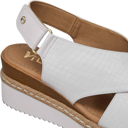 Vi Line 4135 Women White Sandals