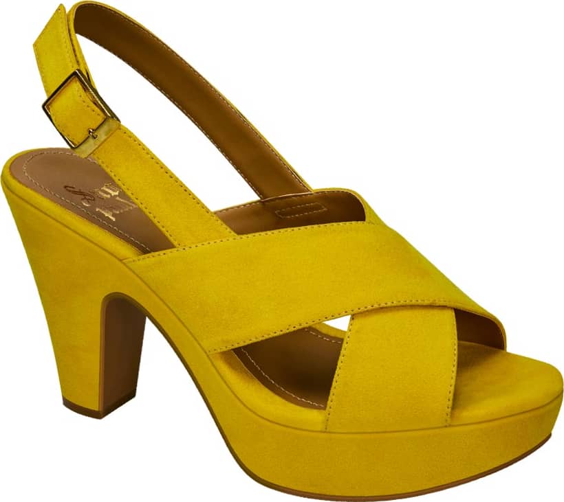 Sao Paulo 6020 Women Yellow Sandals