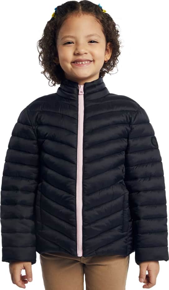 Holly Land Kids 022N Girls' Black coat / jacket